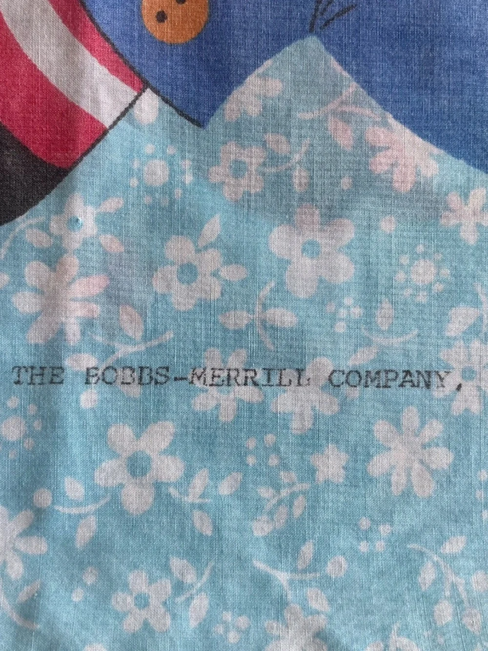 VIntage Sears Raggedy Ann & Andy FULL (82 x 94) Flat sheet + 1 pillowcase